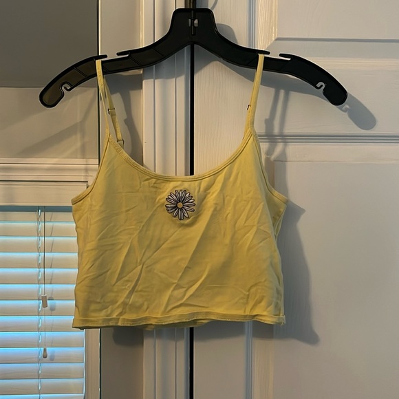 Hollister Tops - Yellow Hollister Tanktop